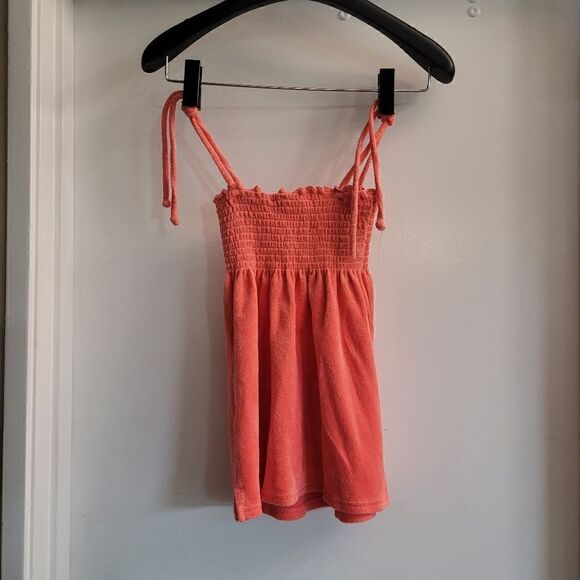 Vintage juicy tie strap terrycloth bandeau top sundress - Picture 3 of 6